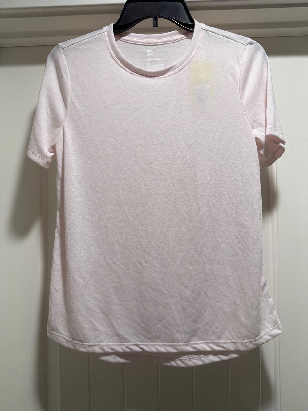 all in motion Pale Pink Short Sleeve Crew T-Shirt